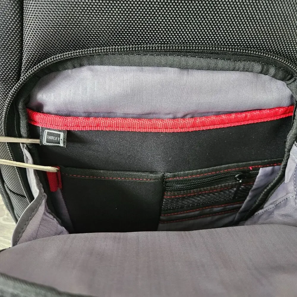 Samsonite‎ Xenon 2 Laptop TSA Checkpoint Friendly Laptop Backpack Black Red Bag